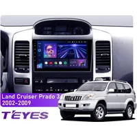 Штатная магнитола Teyes CC3L 4+32 Gb Toyota Land Cruiser Prado 3 J120 2004-2009 (F1) (B) 9"