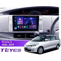 Штатная магнитола Teyes CC3L 4+32 Gb Toyota Previa XR50 2006-2019 9"