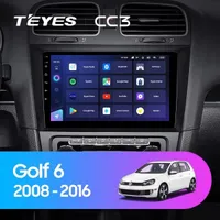 Штатна магнітола Teyes CC3L 4+32 Gb Volkswagen Golf 6 2006-2018 9"