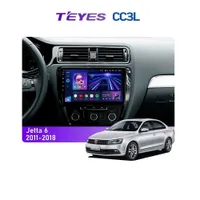 Штатна магнітола Teyes CC3L 4+32 Gb Volkswagen Jetta 6 2011-2018 10"