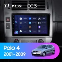 Штатна магнітола Teyes CC3L 4+32 Gb Volkswagen Polo 4 Mk4 2001-2009 (F2) 9"