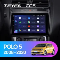 Штатна магнітола Teyes CC3L 4+32 Gb Volkswagen POLO 5 2008-2020 9"