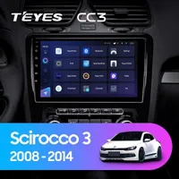 Штатна магнітола Teyes CC3L 4+32 Gb Volkswagen Scirocco 3 Mk3 2008-2014 (F5) 9"