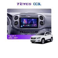 Штатна магнітола Teyes CC3L 4+32 Gb Volkswagen Tiguan 1 NF 2006-2017 (A) black 9"