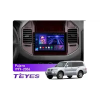 Штатна магнітола Teyes CC3L 4+64 Gb Mitsubishi Pajero 3 V70 V60 1999-2006 (brown) 9"