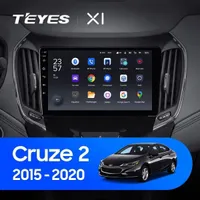 Штатна магнітола Teyes X1 2+32 Gb Chevrolet Cruze 2 2015-2020