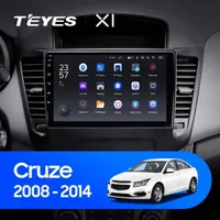 Штатная магнитола Teyes X1 2+32 Gb Chevrolet Cruze J300 2008-2014