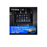 Штатна магнітола Teyes X1 2+32 Gb Dodge Caravan 4, Chrysler Voyager RG RS, Town&Country RS 2000-2007 (A) 10"