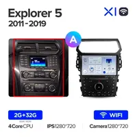 Штатна магнітола Teyes X1 2+32 Gb Ford Explorer 5 2011-2019 (A) 10"