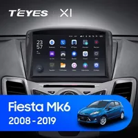 Штатна магнітола Teyes X1 2+32 Gb Ford Fiesta Mk6 (F1) 2009-2018