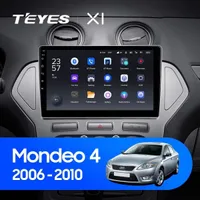 Штатна магнітола Teyes X1 2+32 Gb Ford Mondeo 4 2006-2010 10"
