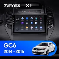 Штатная магнитола Teyes X1 2+32 Gb Geely GC6 1 2014-2016