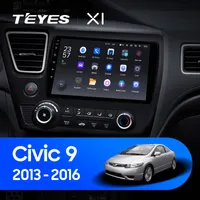 Штатна магнітола Teyes X1 2+32 Gb Honda Civic 9 Middle East 2013-2016
