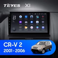 Штатна магнітола Teyes X1 2+32 Gb Honda CR-V 2 2001-2006