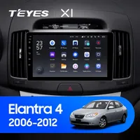 Штатная магнитола Teyes X1 2+32 Gb Hyundai Elantra 4 HD 2006-2012