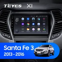 Штатная магнитола Teyes X1 2+32 Gb Hyundai Santa Fe 3 2013-2016 (C)