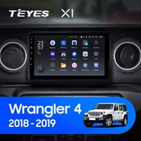 Штатна магнітола Teyes X1 2+32 Gb Jeep Wrangler 4 JL 2018-2019 10'