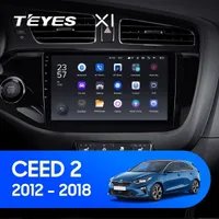 Штатная магнитола Teyes X1 2+32 Gb Kia Ceed 2 JD 2012-2018