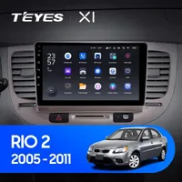Штатная магнитола Teyes X1 2+32 Gb Kia Rio 2 2005-2011