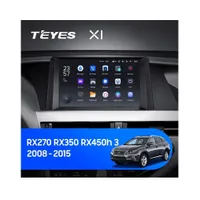 Штатная магнитола Teyes X1 2+32 Gb Lexus RX270 RX350 RX450h AL10 3 2008-2015 (A)