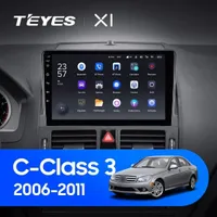 Штатная магнитола Teyes X1 2+32 Gb Mercedes-Benz C-Class 3 W204 S204 2006-2011