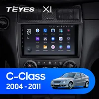 Штатная магнитола Teyes X1 2+32 Gb Mercedes-Benz C-Class W203 CL203 C209 A209 2004-2011