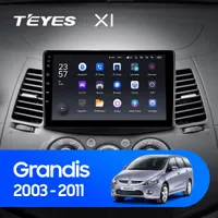 Штатна магнітола Teyes X1 2+32 Gb Mitsubishi Grandis 1 2003-2010 (F1)