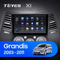 Штатна магнітола Teyes X1 2+32 Gb Mitsubishi Grandis 1 2003-2011 (F2)
