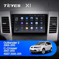 Штатная магнитола Teyes X1 2+32 Gb Mitsubishi Outlander 2 CW0W 2005-2011 (A)