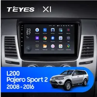 Штатна магнітола Teyes X1 2+32 Gb Mitsubishi Pajero Sport 2 L200 Triton 2008-2016 (CAN BUS)