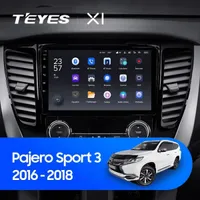 Штатна магнітола Teyes X1 2+32 Gb Mitsubishi Pajero Sport 3 2016-2018