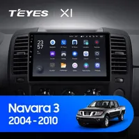 Штатна магнітола Teyes X1 2+32 Gb Nissan Navara 3 D40 2004-2010