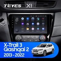 Штатна магнітола Teyes X1 2+32 Gb Nissan Qashqai, X-Trail 3 T32 2013-2017 Manual air conditioning (B)