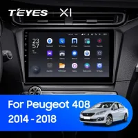 Штатна магнітола Teyes X1 2+32 Gb Peugeot 408 2014-2018 10"