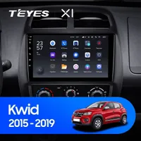 Штатная магнитола Teyes X1 2+32 Gb Renault KWID 2015-2019