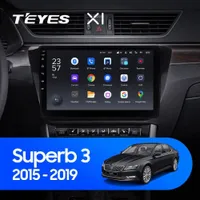 Штатна магнітола Teyes X1 2+32 Gb Skoda Superb 3 2015-2019 10"
