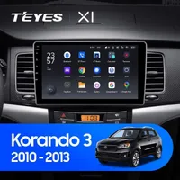 Штатная магнитола Teyes X1 2+32 Gb SsangYong Korando 3 2010-2013