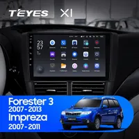 Штатная магнитола Teyes X1 2+32 Gb Subaru Forester 3 SH 2007-2013, Impreza GH GE 2007-2011