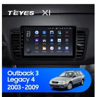Штатная магнитола Teyes X1 2+32 Gb Subaru Outback 3, Legacy 4 2003-2009