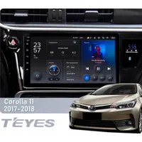 Штатная магнитола Teyes X1 2+32 Gb Toyota Corolla 11 2017-2018