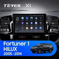 Штатна магнітола Teyes X1 2+32 Gb Toyota Fortuner 1 AN50 AN60 HILUX Revo Vigo 2008-2014 (A)