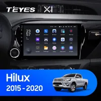 Штатная магнитола Teyes X1 2+32 Gb Toyota Hilux Pick Up AN120 2015-2020