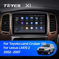 Штатная магнитола Teyes X1 2+32 Gb Toyota Land Cruiser LC 100-A 2002-2007 (A)