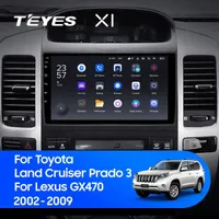Штатна магнітола Teyes X1 2+32 Gb Toyota Land Cruiser Prado 3 J120 2004-2009 (A)
