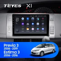 Штатная магнитола Teyes X1 2+32 Gb Toyota Previa XR50 2006-2019