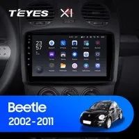 Штатная магнитола Teyes X1 2+32 Gb Volkswagen Beetle A4 2002-2011