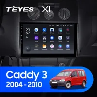 Штатная магнитола Teyes X1 2+32 Gb Volkswagen Caddy 2K 3 2004-2010