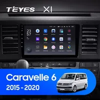 Штатна магнітола Teyes X1 2+32 Gb Volkswagen Caravelle 6 T6.1 T6 2015-2020