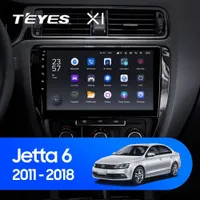 Штатная магнитола Teyes X1 2+32 Gb Volkswagen Jetta 6 2011-2018