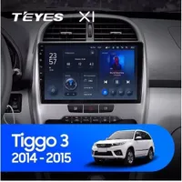 Штатна магнітола Teyes X1 2+32 Gb Wi-Fi Chery Tiggo 3 2014-2015 10"